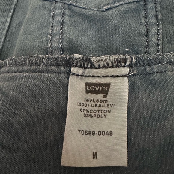 Levi's Blue Corduroy Jacket M - Picture 5 of 5